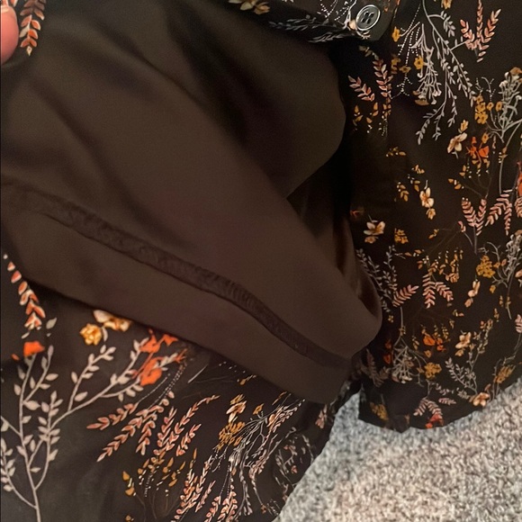 DR2 Black Shirt Dress with Tie Waist - Picture 7 of 8